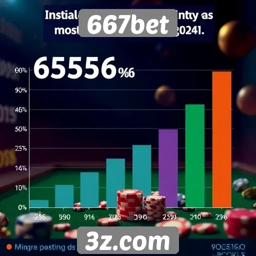Estatísticas de crescimento do 667bet no mercado de jogos